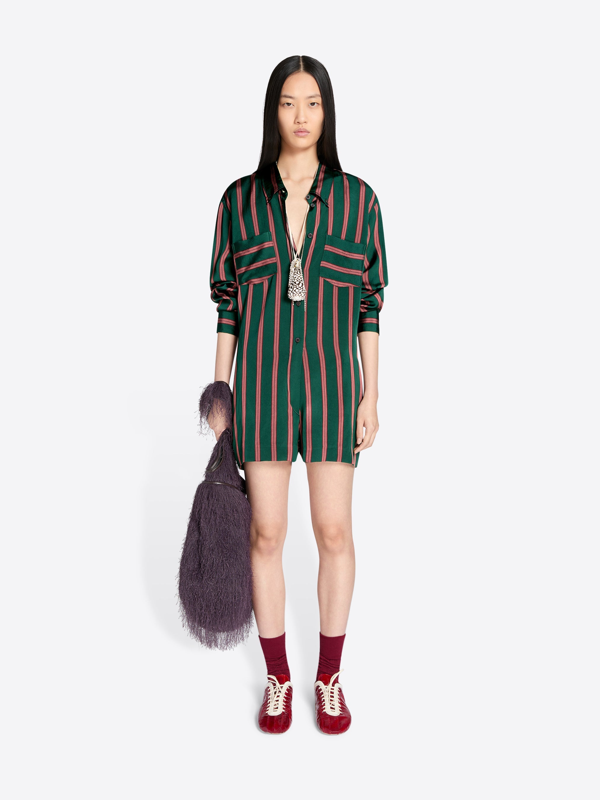 Viscose Silk Romper