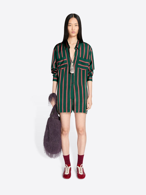 Viscose Silk Romper