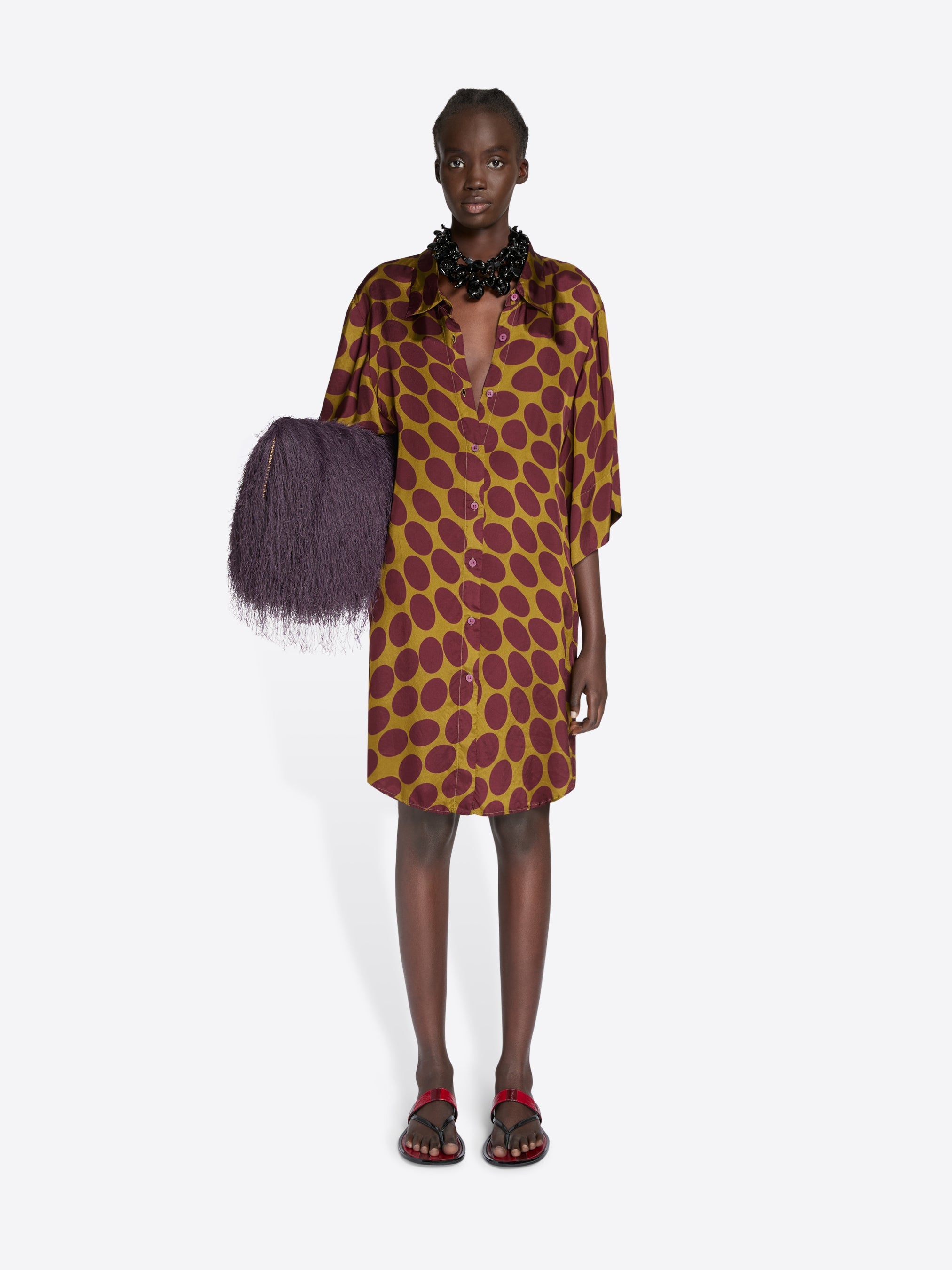 Viscose Shirt Dress