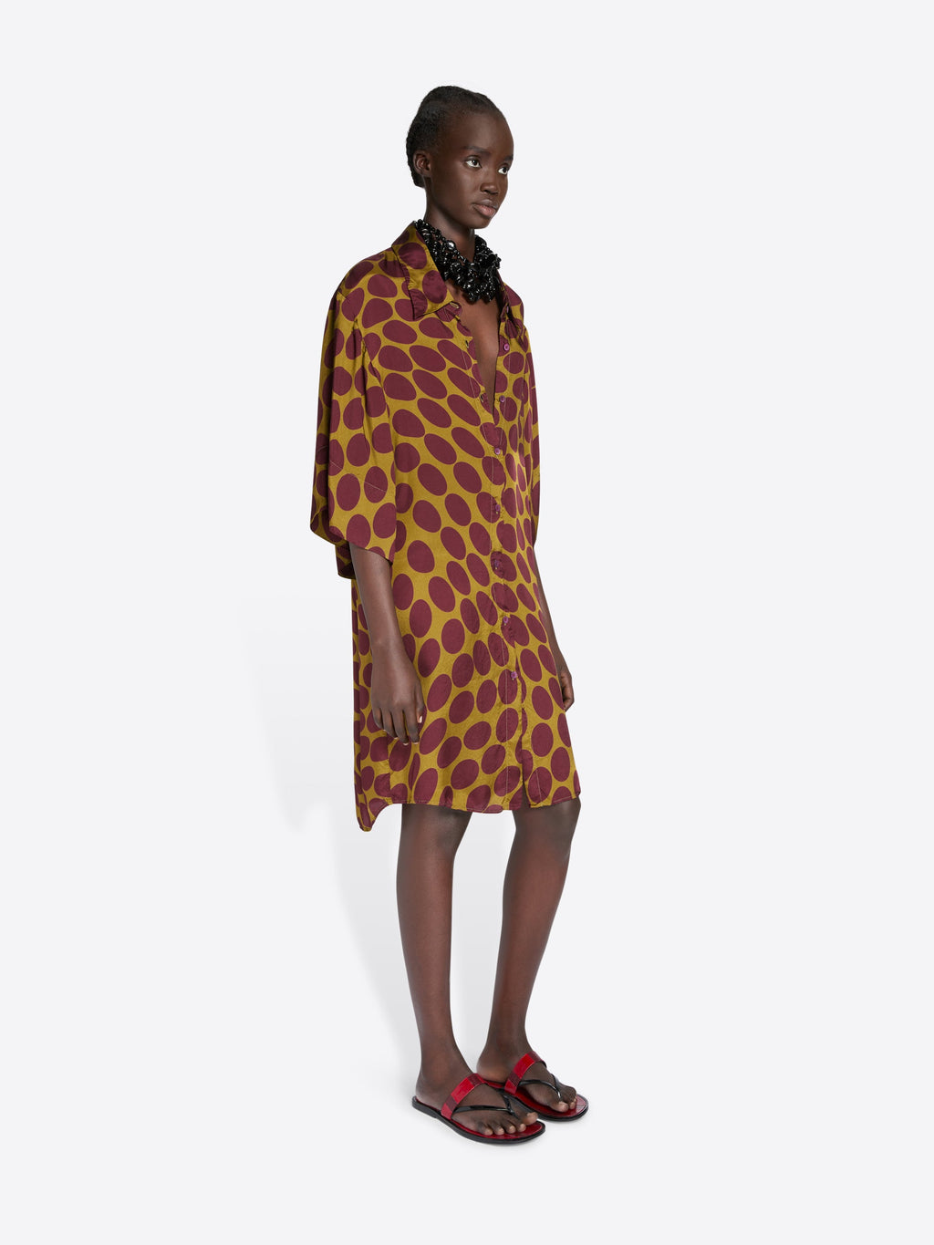 Viscose Shirt Dress