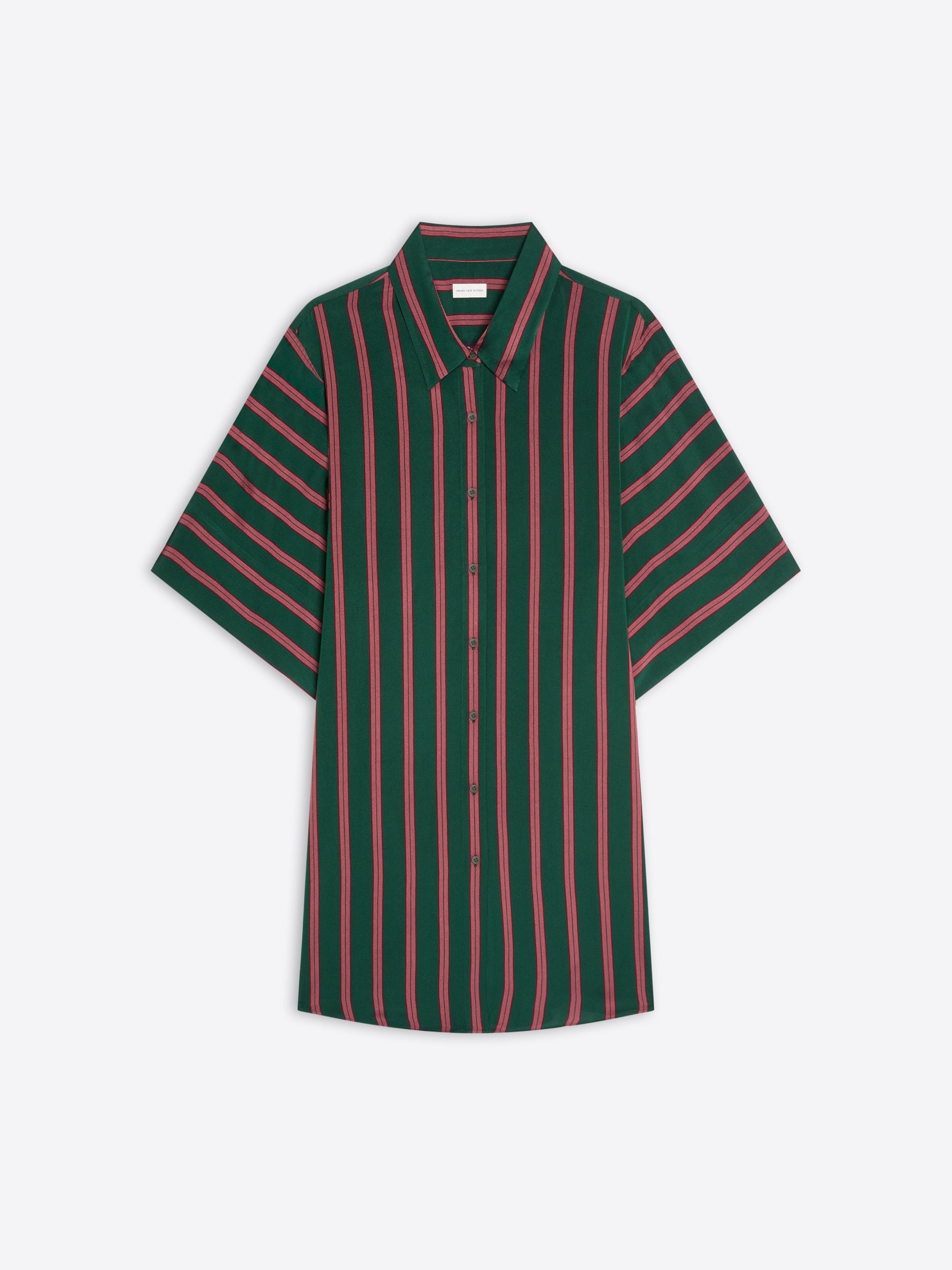 Viscose Silk Shirt Dress