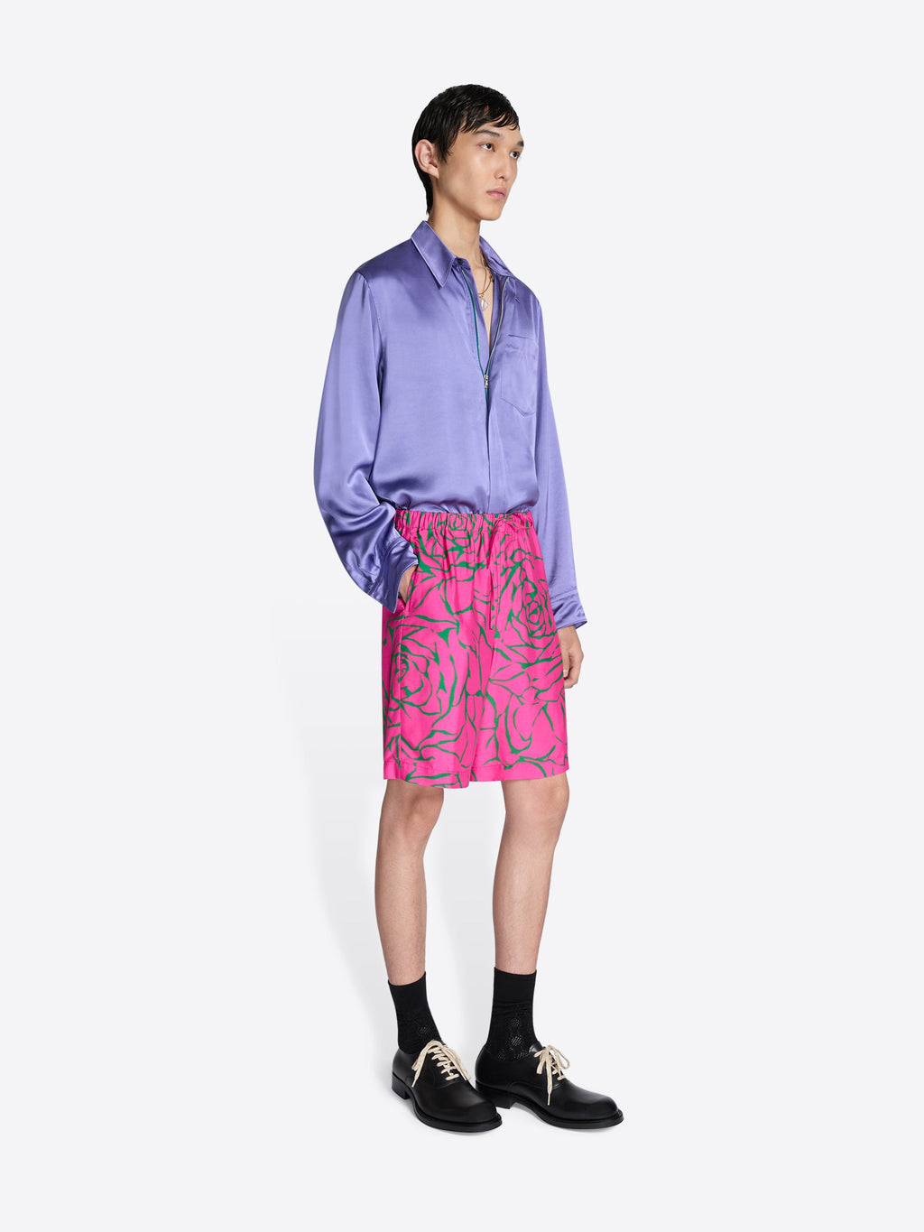 Viscose Twill Shorts