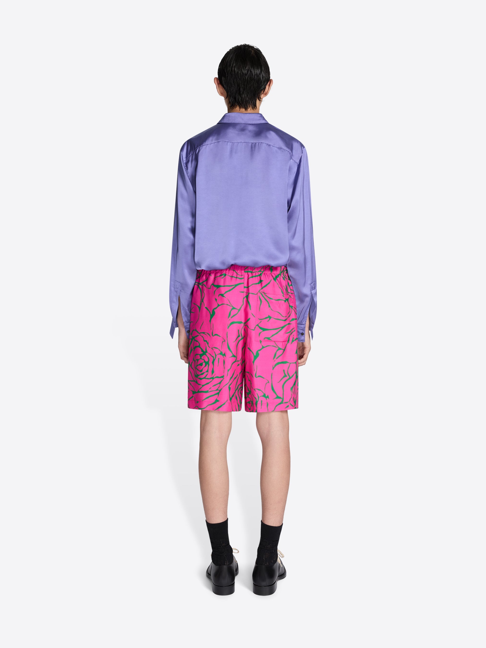 Viscose Twill Shorts