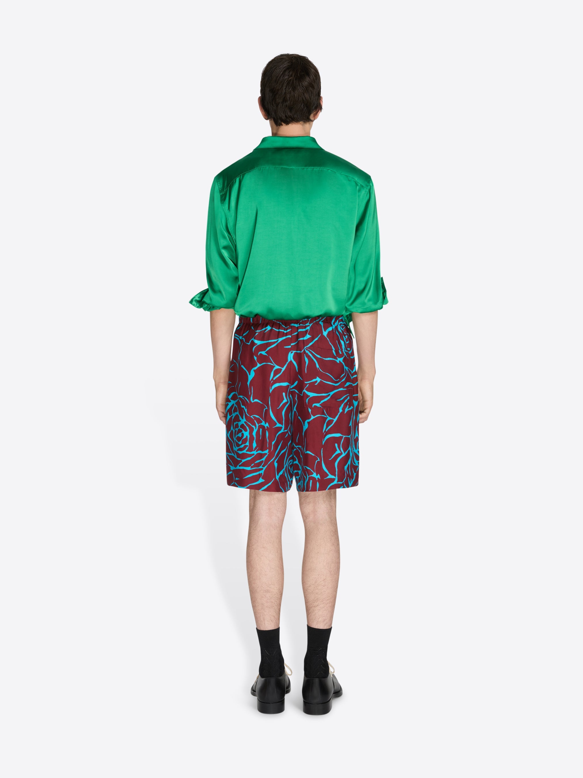 Viscose Twill Shorts